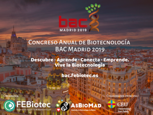 Congreso Anual de Biotecnología BAC Madrid 2019
