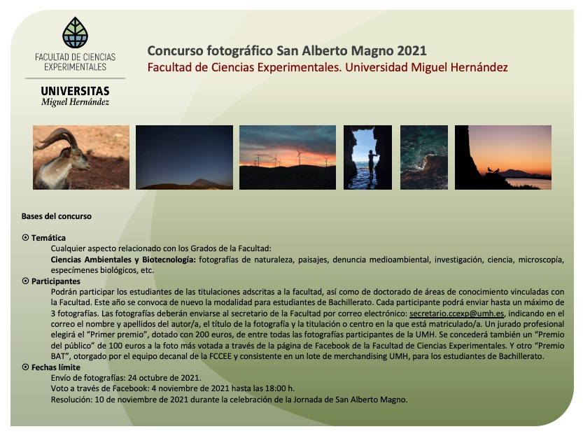 Concurso Fotográfico S. Alberto Magno 2021
